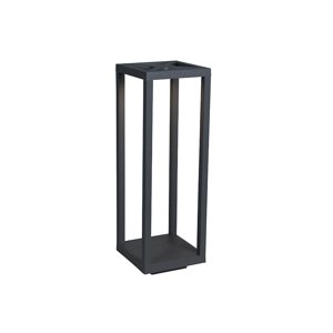 Vonkajšia lampa Stopová tyč LED šedá