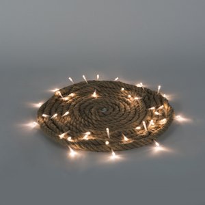 Vianočné osvetlenie Lanové LED teplé biele 6,9m