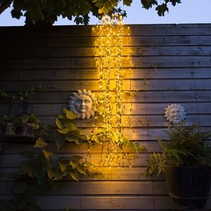 Vianočné osvetlenie Smútočná vŕba LED teplá biela 2 metre