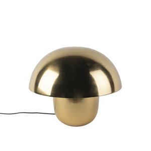 Moderná stolná lampa zlatá s bielym interiérom 40 cm - Canta