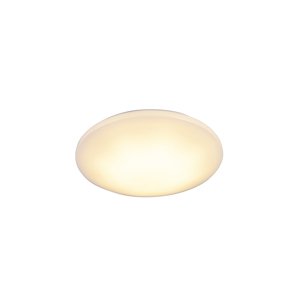 Moderné stropné svietidlo biele vrátane LED 15W IP44 - Tiho