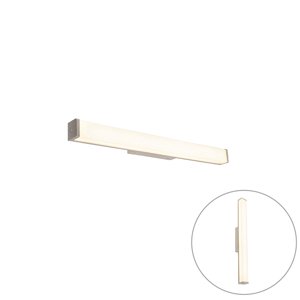 Moderná nástenná lampa do kúpeľne oceľ 62 cm IP44 - Cascada