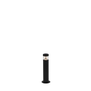 Moderná vonkajšia lampa čierna 40 cm IP44 vrátane LED - Roxy