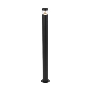 Moderná vonkajšia lampa čierna 100 cm IP44 vrátane LED - Roxy