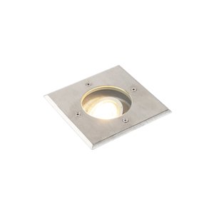Moderná brúsená bodová oceľ 13,5 cm IP67 - štvorec Basic