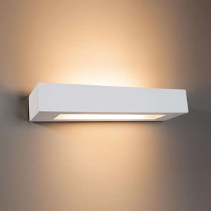 Moderná obdĺžniková nástenná lampa omietka - Metteo