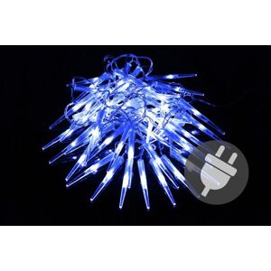 Nexos 1114 Vianočné dekoratívne osvetlenie - cencúle - 60 LED modrá