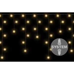 Nexos 2176 diLED svetelný dážď - 80 LED teple biela