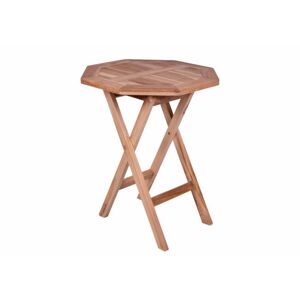 Garthen 2340 Záhradný stolík z tíkového dreva, Ø 60cm