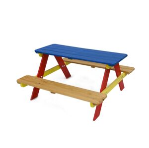 Rojaplast PIKNIK 2753 Detský záhradný drevený set FSC