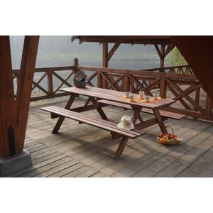 Rojaplast PIKNIK 2759 Záhradný drevený set FSC