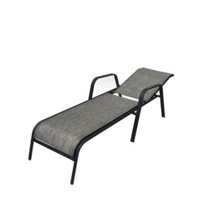 Rojaplast ZWC-52 Záhradné lehátko kovové sivé