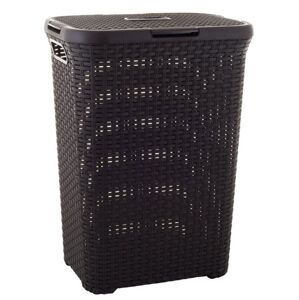 CURVER STYLE RATTAN 30460 Kôš na bielizeň 60 l hnedý