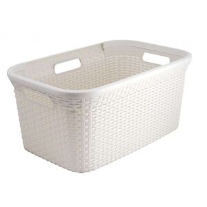 CURVER RATTAN STYLE 30475 Kôš na bielizeň 45 l krémový