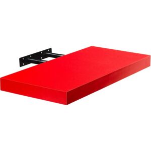 STILISTA VOLATO 31053 Nástenná polica - matná červená 70 cm