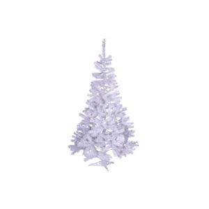 Nexos 32993 Umelý vianočný strom s trblietavým efektom - 120 cm, biely