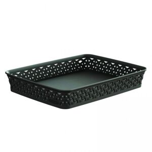 CURVER MY STYLE 33011 Plastový košíček A4 - tm. hnedý