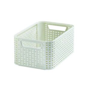 CURVER STYLE 33086 polyratanový úložný box - S krémová