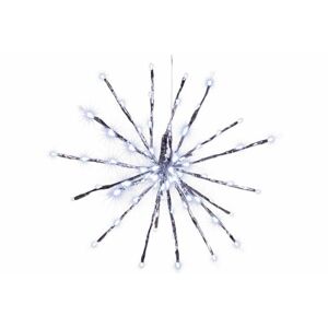 Nexos 33224 Vianočné osvetlenie - meteorický dážď - studená biela, 80 LED, 40 cm
