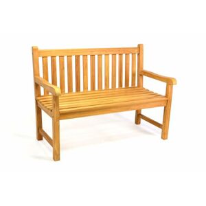 Divero 35180 Záhradná lavica 2-miestna masívne 120 cm