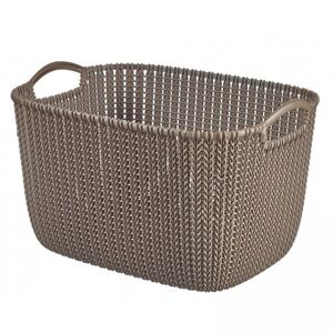 CURVER KNIT 36485 košík 19L - hnedý