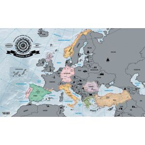 Stieracia mapa Európy