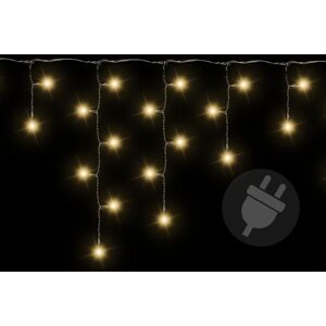 Nexos 38536 Vianočný svetelný dážď 600 LED teple biela - 11,9 m