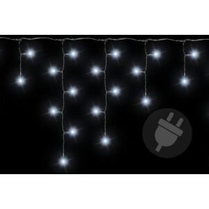 Nexos 38537 Vianočný svetelný dážď 600 LED studená biela - 11,9 m