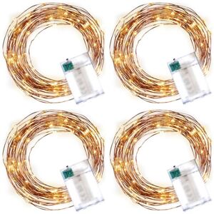 Nexos 38679 Svetelné LED osvetlenie - 4 sady - 20 mini mikro diód