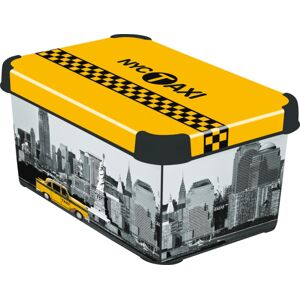 CURVER NY CITY 41110 Box úložný s vekom - S