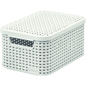 CURVER 41115 Košík box s vekom - S - krémový