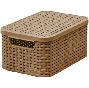 CURVER 41116 Košík box s vekom - S - mocha
