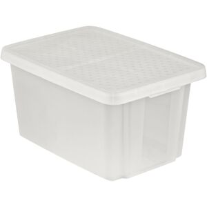 CURVER Úložný box s vekom 45L - transparentný