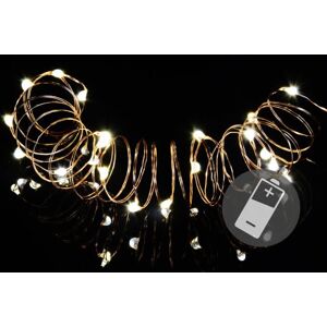 Nexos 42976 Vianočná svetelná reťaz - MINI 20 LED – teplá biela