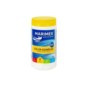Bazénová chémia AquaMar Komplex 5 v 1, 1,0 kg