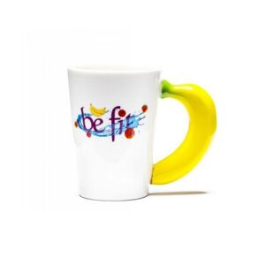 Hrnek buď FIT  - Hrnek buď FIT – banán