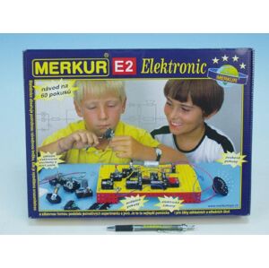 MERKUR E2 elektronic Stavebnica v krabici 36x27x6cm