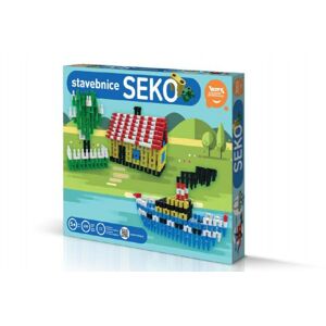 Seko Stavebnica plast 600ks v krabici 35x29x3,5cm
