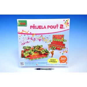 Seva Prišla púť 2 Stavebnica plast 693ks v krabici 34,5x32,5x8cm