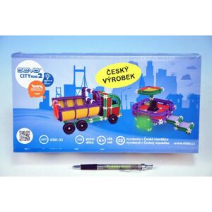 Seva City mini 2 Stavebnica plast 233ks v krabici 31,5x16,5x7,5cm
