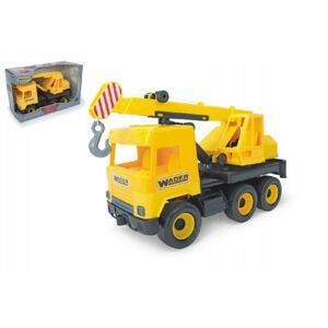Truck Wader Auto middle žeriav plast žltý v krabici