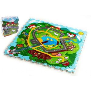 Mesto Moje prvé zvieratká MPZ Penové puzzle 30x30x1,2cm 9ks