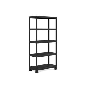 Plastový otvorený regál PLUS TRIBAC 90/5 - 182 x 90 x 45 cm