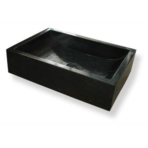 Indera Vester Black 57052 Umývadlo z prírodného kameňa