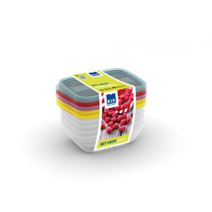 Set potravinových dóz VEDO- 5 x 0,50 l