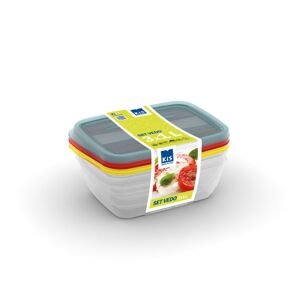 Set potravinových dóz VEDO - 3 x 1 l