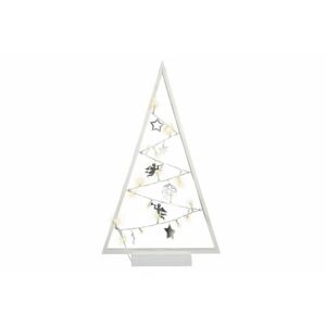 Nexos 57415 Svetelná dekorácia biela - Vianoce - 20 LED teple biela
