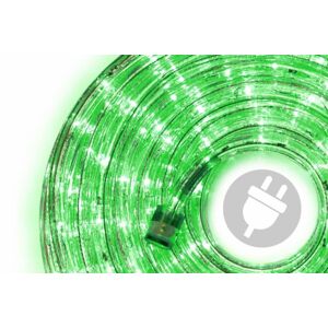 Nexos 586 LED svetelný kábel 10 m - zelená, 240 diód