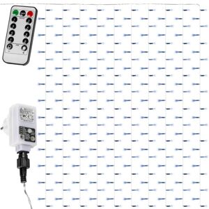 VOLTRONIC® 59571 Vianočné osvetlenie - svetelný záves - 3x3 m studená biela 300 LED