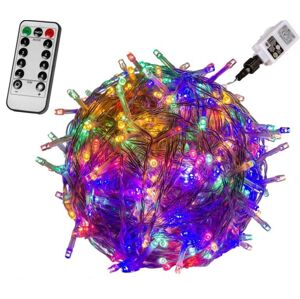 VOLTRONIC® 59752 Vianočné LED osvetlenie 5 m - farebná 50 LED + ovládač